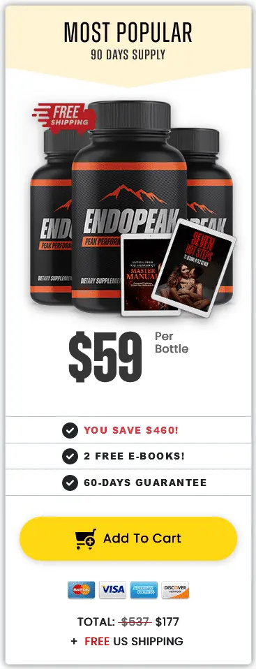 Endopeak Price 3